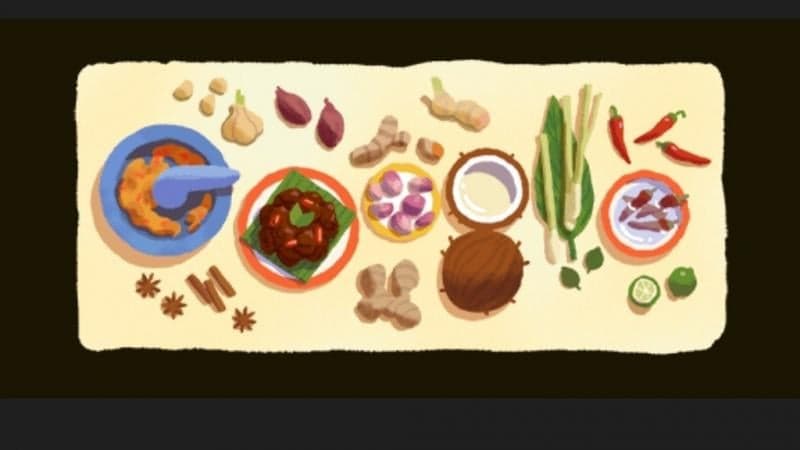 Google Doodle Hari Ini Tampilkan Rendang, Makanan Indonesia yang Mendunia