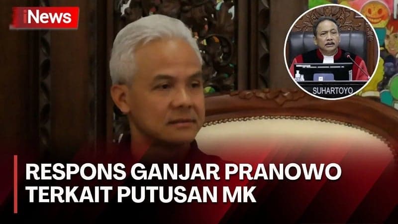 Ganjar Sebut Putusan MK Ubah Konstelasi Pilkada Jakarta, PDIP Siapkan Skenario