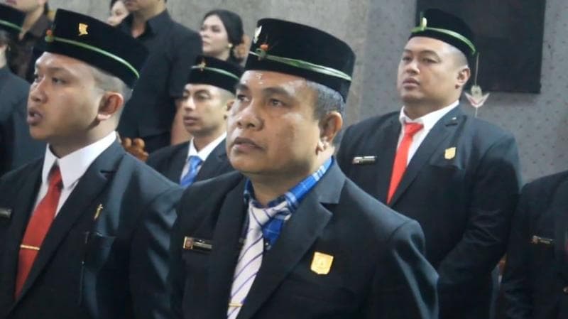 Dilantik Jadi Anggota DPRD Karangasem, Gusti Lanang Kader Perindo Ingin Sejahterakan Warga