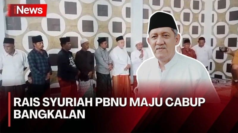 Rais Syuriyah PBNU KH Imam Buchori Deklarasikan Pencalonannya sebagai Bupati Bangkalan