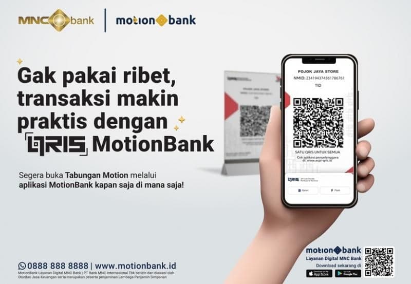 Bayar Apapun dengan QRIS! Nikmati Kemudahaanya di MotionBank