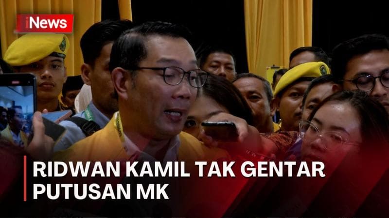 Ridwan Kamil Ngaku Tak Gentar dengan Putusan MK: Justru Warga Jakarta yang Untung