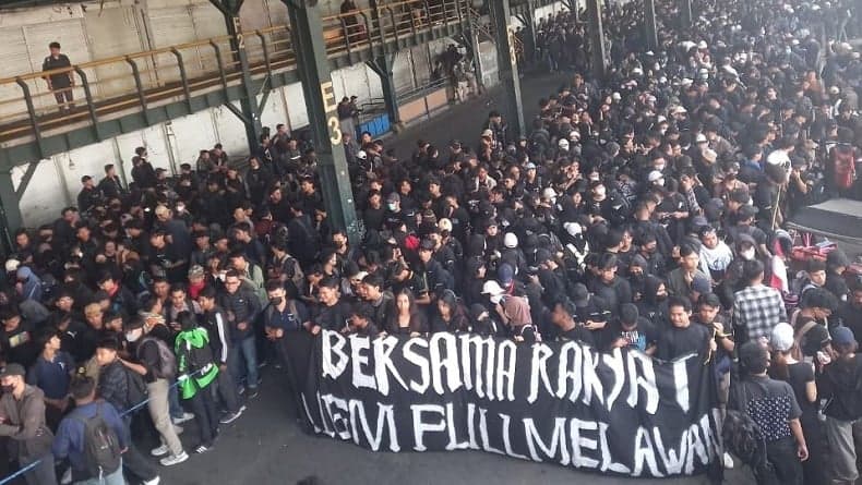 Demo Jogja Hari Ini, Mahasiswa Gelar Aksi Kawal Putusan MK Tolak Revisi RUU Pilkada