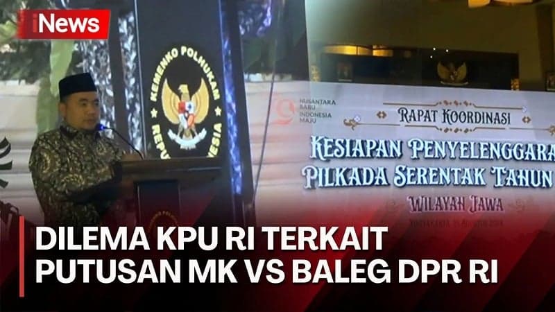 Ketua KPU Enggan Komentari Putusan Baleg DPR RI soal RUU Pilkada yang Dituding Abaikan Putusan MK