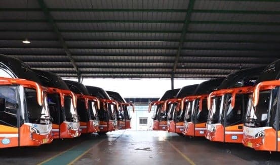 PO Rosalia Indah Ngegas Rilis 10 Bus Baru Berbodi Skylander R22