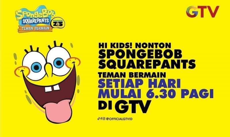 Bangun Pagi Jadi Lebih Seru Bareng si Kuning Spongebob Rajin Ketawa di FTV