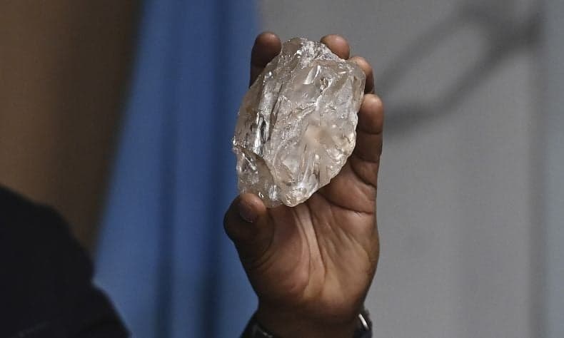 Wow! Berlian Terberat Ke-2 di Dunia Ditemukan di Botswana, Nilainya Ditaksir Rp621 Miliar