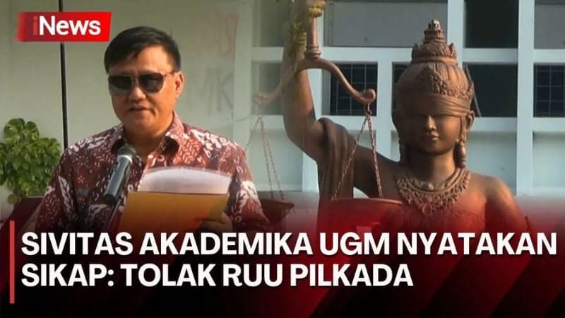 Sivitas UGM Serukan Darurat Demokrasi: Tolak Revisi UU Pilkada dan Desak DPR Patuhi Putusan MK