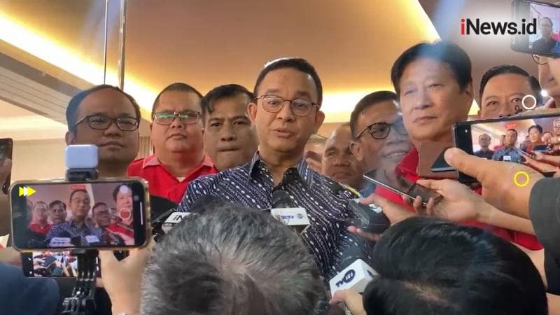 Ditanya Peluang Masuk Jadi Kader PDIP, Ini Jawaban Anies Baswedan