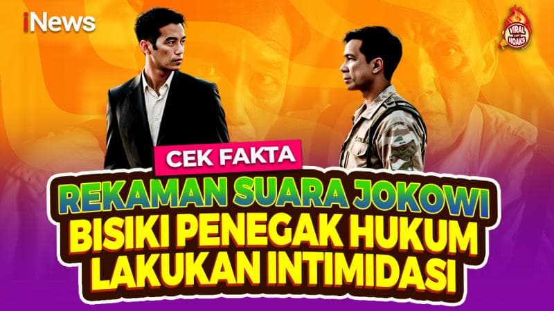 Benarkah Rekaman Suara Jokowi Bisiki Penegak Hukum Lakukan Intimidasi? Cek Faktanya