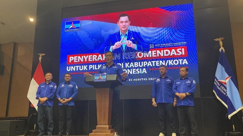 Partai Demokrat Berikan Surat Rekomendasi kepada 46 Pasangan Calon Kepala Daerah 