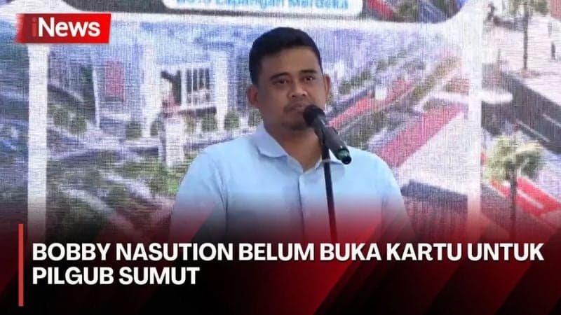 Bobby Nasution Bungkam Ditanya soal Persiapan Pilgub Sumut, Pilih Daftar di Detik-Detik Terakhir