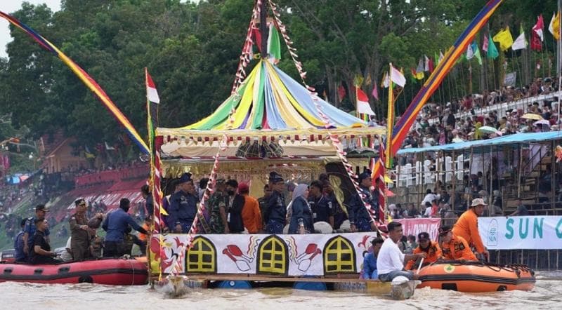 Masuk Top 10 KEN, Festival Pacu Jalur Tradisional 2024 Digelar di Tepian Narosa Teluk Kuantan