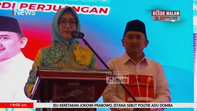 Airin-Ade Sumardi Diusung PDIP di Pilgub Banten