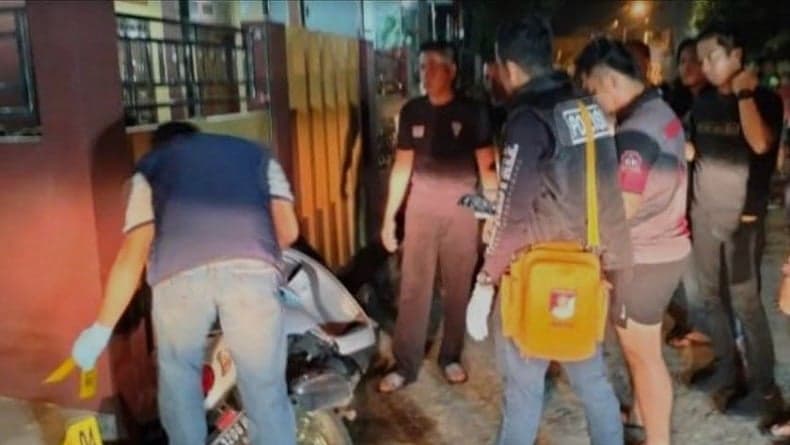 Lubuklinggau Gempar, Kontraktor Tewas Ditusuk OTK saat Bonceng Anak di Motor