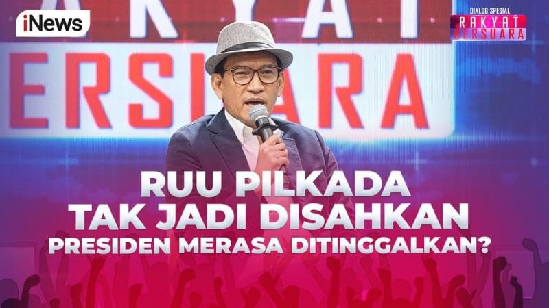 Refly Harun Sebut Presiden Jokowi Tidak hanya Ditinggalkan Elite Partai tapi Juga Rakyat