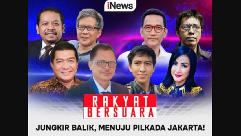 Malam Ini di Rakyat Bersuara: Jungkir Balik, Menuju Pilkada Jakarta! Pukul 18.30 WIB