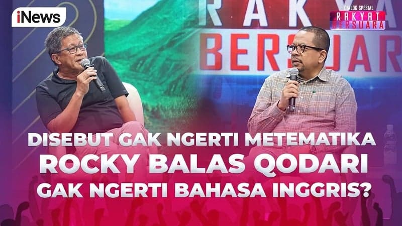 Rocky Sebut Presiden Impeachable, Qodari: Sesat Pikir