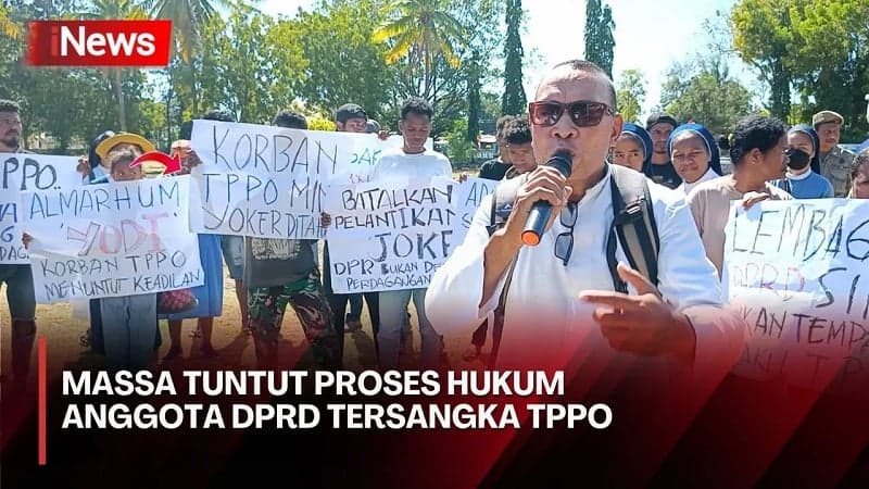 Tersangka TPPO Dilantik Jadi Anggota DPRD Sikka, Keluarga Korban dan Aktivis HAM Protes Keras