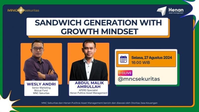 Generasi Sandwich Belajar Investasi Yuk di IG Live MNC Sekuritas & Henan Putihrai Asset!