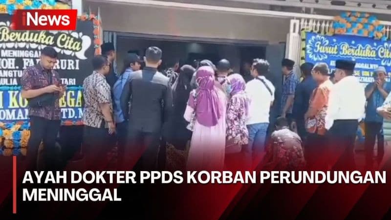 Ayah Dokter PPDS Undip Aulia Risma Lestari Dikebumikan Bersandingan dengan sang Putri