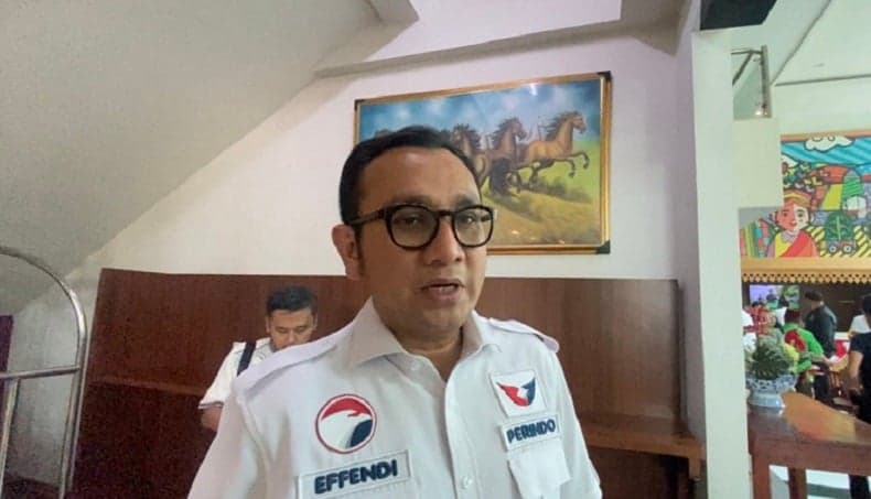 Perindo Iringi Pendaftaran ke KPUD, Effendi Syahputra Yakin RK-Suswono Menang Pilgub Jakarta