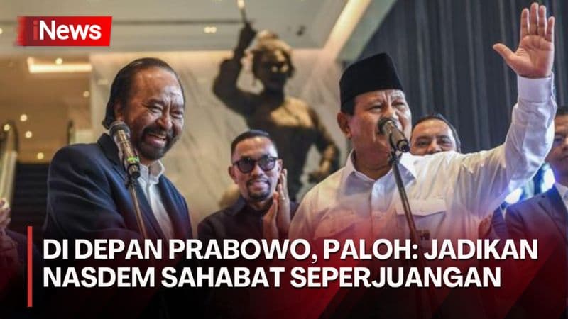 Surya Paloh Minta Prabowo Subianto Tak Usah Pikirkan Jatah Kursi Menteri untuk Nasdem 