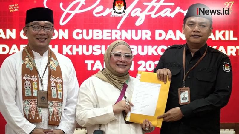 Iringi Pendaftaran ke KPUD, Effendi Syahputra Yakin RK-Suswono Menang Pilgub Jakarta