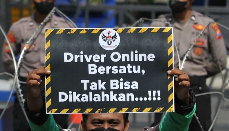 Demo Driver Ojol dan Kurir Hari Ini, 1.326 Personel Gabungan Disiagakan