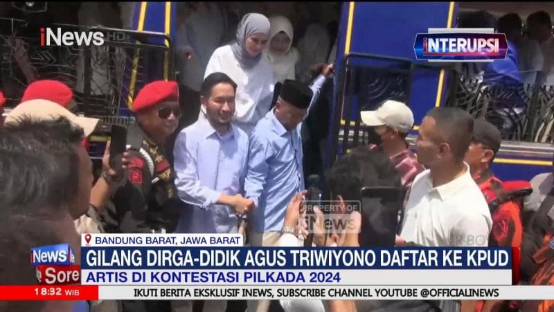 Deretan Artis di Kontestasi Pilkada 2024