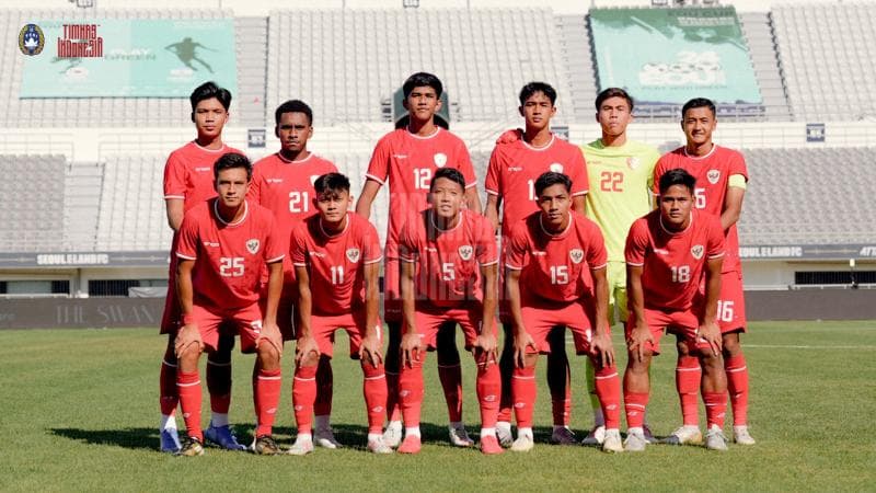 Hasil Timnas Indonesia U-20 Vs Thailand: Garuda Nusantara Tertinggal di Babak Pertama