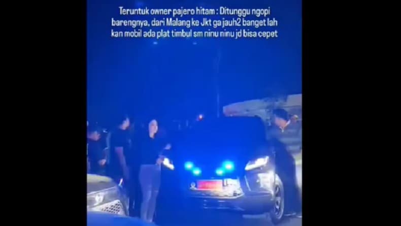 Viral Mitsubishi Pajero Mobil Dinas Lemhannas Ikut Diesel War di Malang