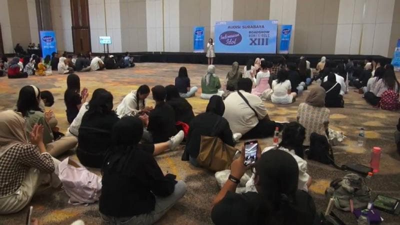 Ramai! 1.500 Peserta Ikut Audisi Indonesian Idol XIII di Surabaya