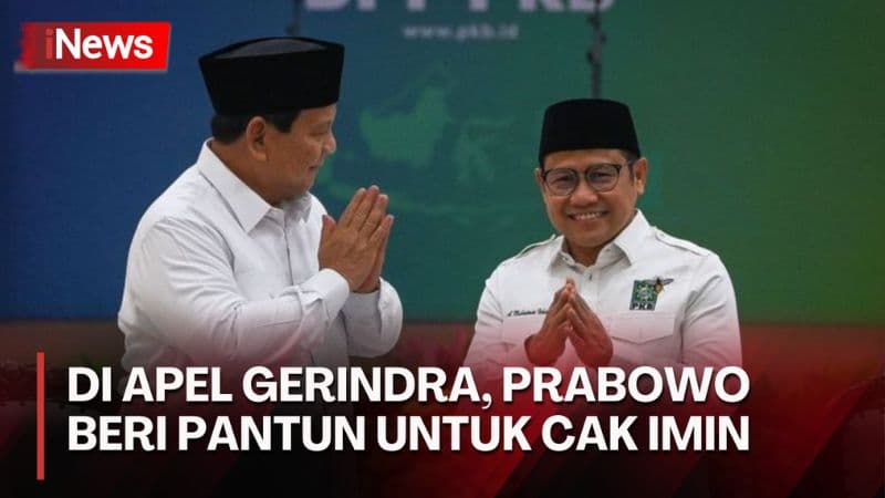 Prabowo Beri Pantun Khusus untuk Cak Imin: Kalau Dapat Kawan Baru, Kawan Lama Jangan Dilupa