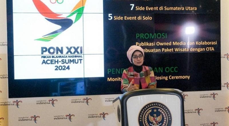 Kemenparekraf Siapkan Side Event dan Promosi Wisata pada PON 2024 di Aceh dan Sumut 