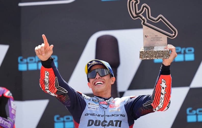 Marc Marquez Justru Aneh usai Juara MotoGP Aragon 2024, Kenapa?