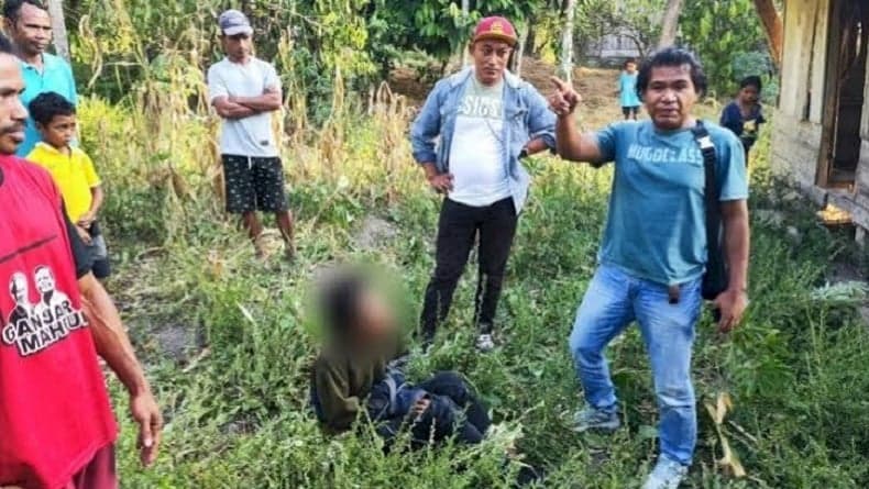 Ngeri! Telinga Bocah SD di Labuan Bajo Dibacok Pria Diduga ODGJ hingga Nyaris Putus