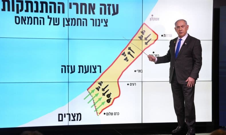 Netanyahu Hapus Batas Tepi Barat di Peta, Palestina Murka: Kolonial Rasis!