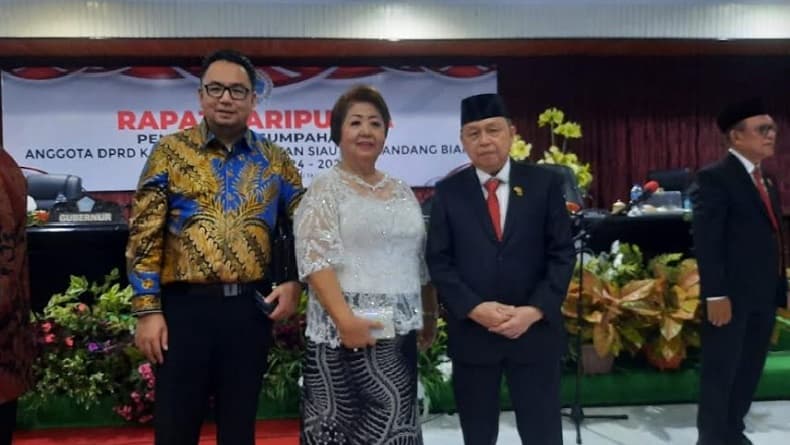 3 Kader Partai Perindo Dilantik Jadi Anggota DPRD Sitaro, Ini Nama-namanya