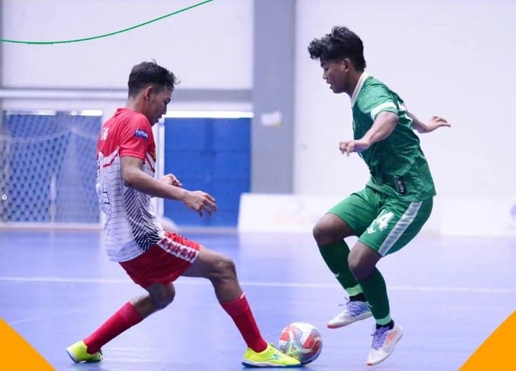 Hasil Futsal Putra PON 2024: Kaltim Kokoh di Puncak Klasemen Grup B usai Hajar Aceh