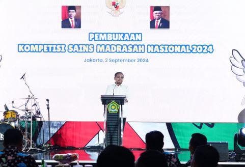 Digelar di Ternate, Menag Harap KSM 2024 jadi Inspirasi bagi Semua Siswa