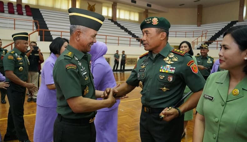 Daftar Lengkap 86 Pati TNI Naik Pangkat