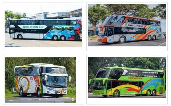 10 PO Bus Paling Populer di Indonesia, Ada yang Eksis sejak Zaman Kolonial