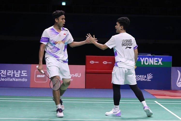 Kisah Leo/Bagas Bangun Chemistry, Sepayung Berdua di Japan Open 2024