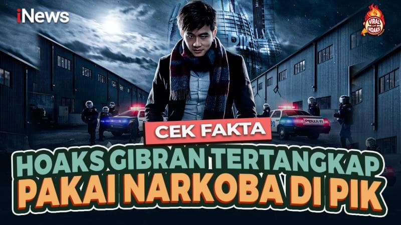 Gibran Rakabuming Raka Tertangkap Pakai Narkoba di PIK? Cek Faktanya