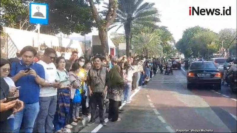 Situasi Masjid Istiqlal Jelang Kedatangan Paus Fransiskus