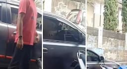 Viral Pengendara Mobil Tak Terima Ditegur Parkir Sembarangan Depan Warung Berdalih Jalan Milik Negara