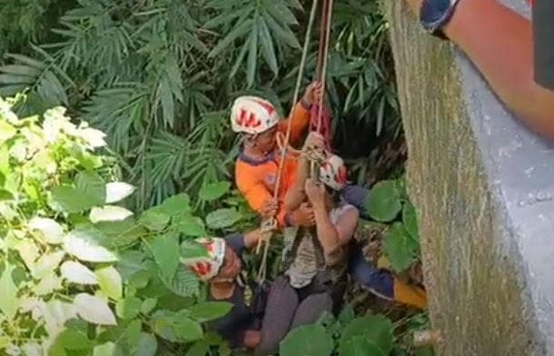 Tragis! Suami Istri di Gianyar Jatuh ke Jurang 30 Meter Belakang Rumah