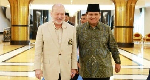 Prabowo Subianto Bertemu Raja Malaysia di Istana Negara Kuala Lumpur