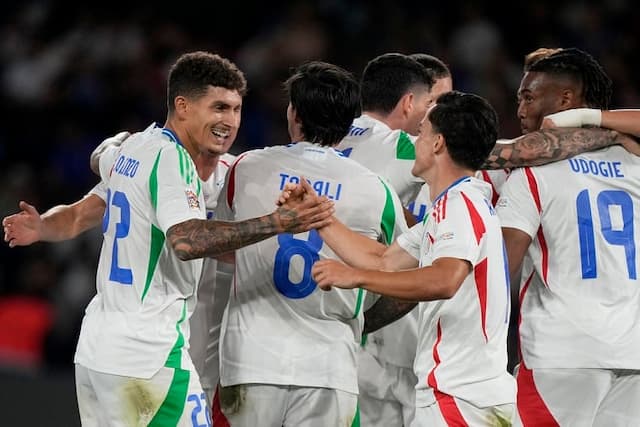 Hasil Lengkap UEFA Nations League: Italia Permalukan Prancis, Belgia Gilas Israel